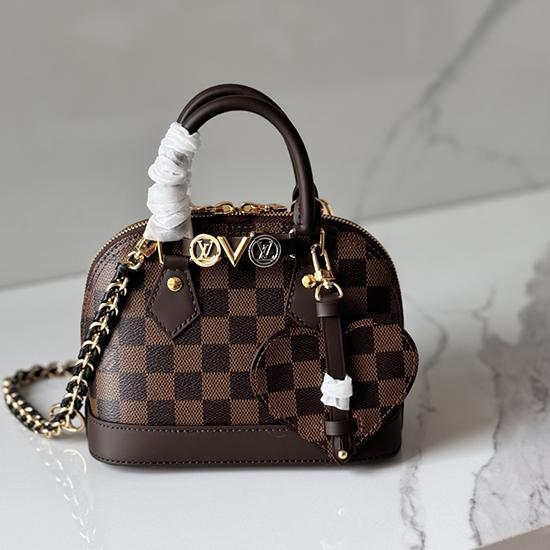 LV Damier Ebene Alma Mini K00015