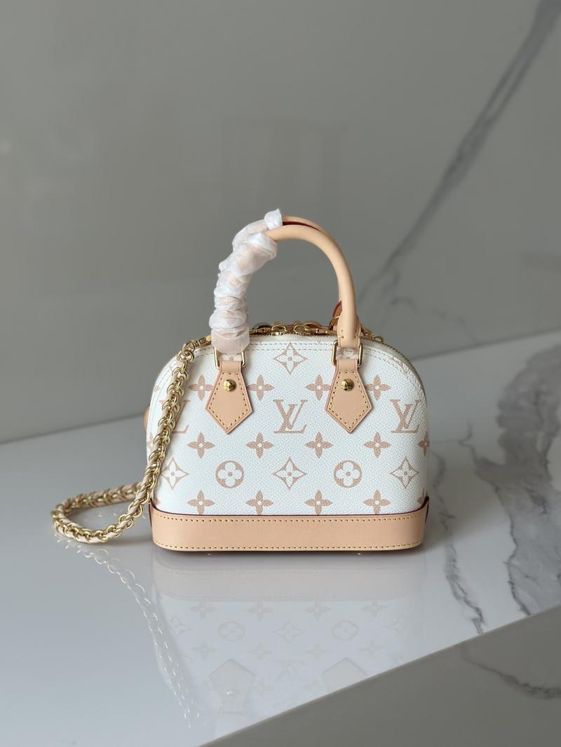 LV Monogram Canvas Alma Mini White K00015