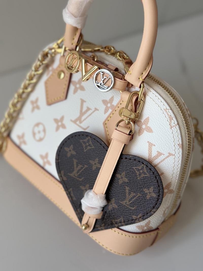 LV Monogram Canvas Alma Mini White K00015