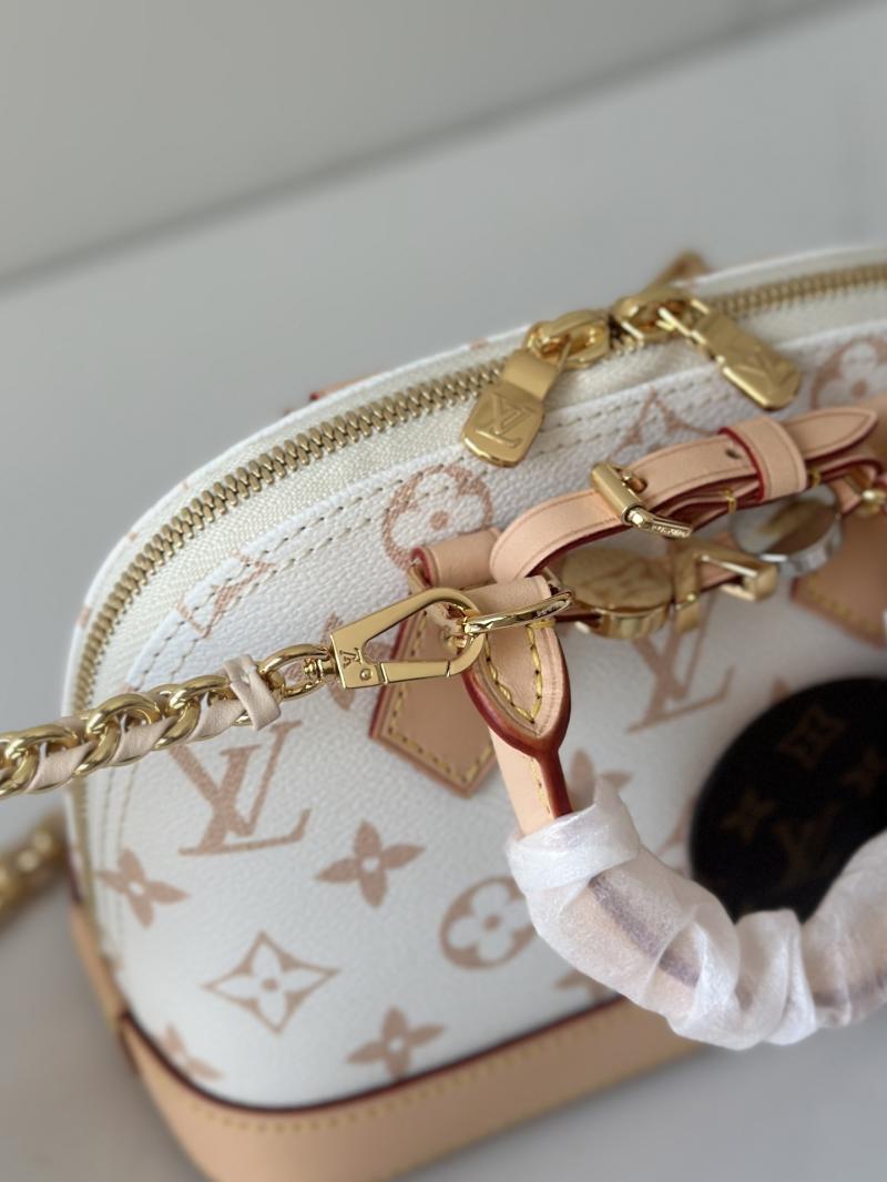 LV Monogram Canvas Alma Mini White K00015