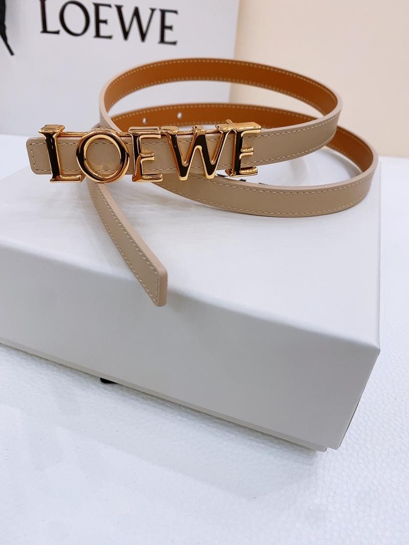 Loewe 15mm Leather Belt BLO61701