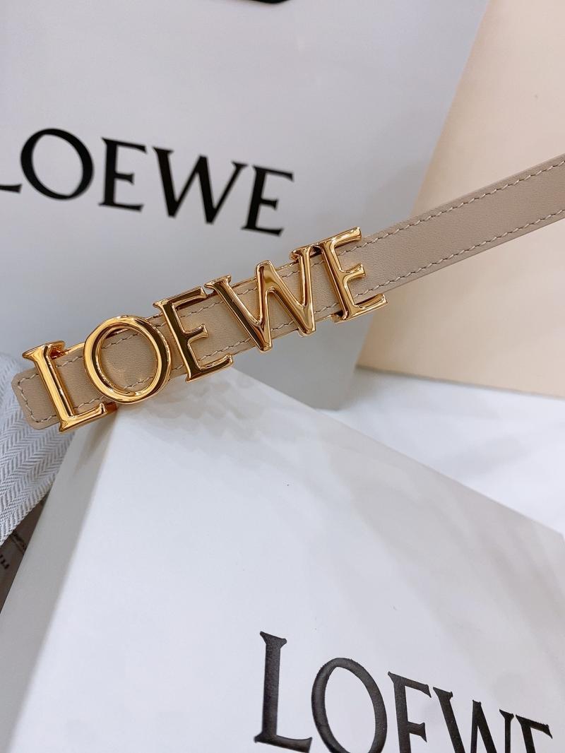 Loewe 15mm Leather Belt BLO61701