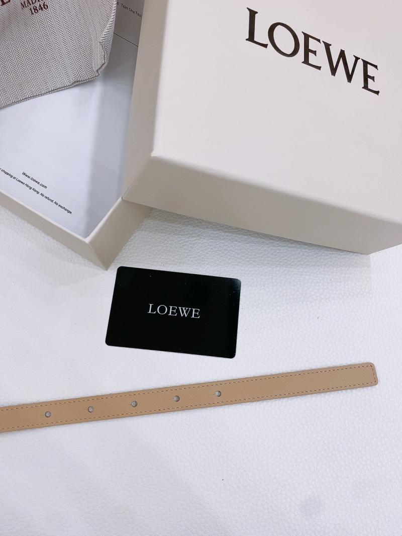 Loewe 15mm Leather Belt BLO61701
