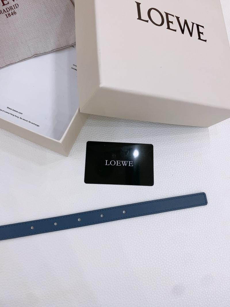 Loewe 15mm Leather Belt BLO61702