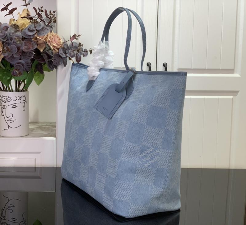 Louis Vuitton Denim Nevereverfull N00198