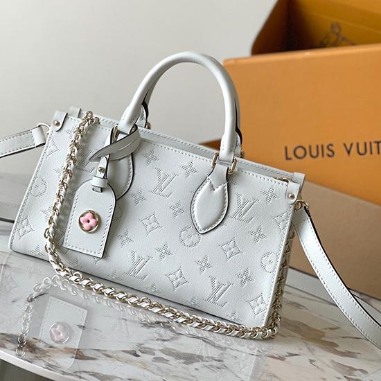 Louis Vuitton OnTheGo East West White M11274