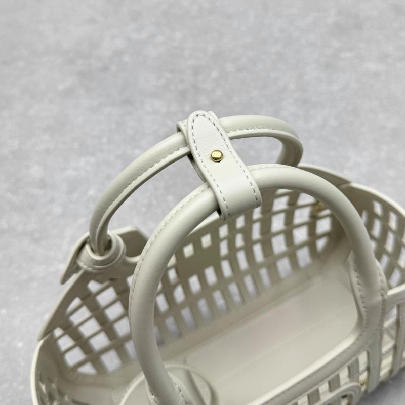 Miu Miu Leather basket White 5BA294