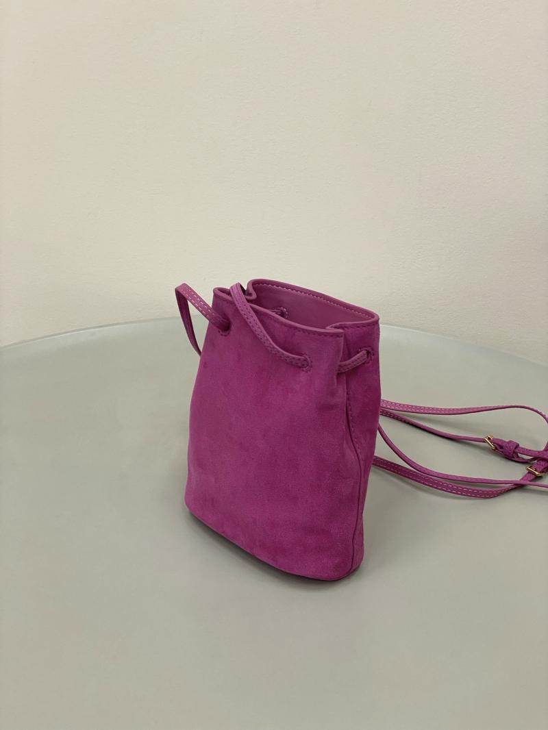 Miu Miu Suede pouch Fuchsia 5NF460