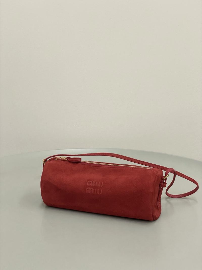 Miu Miu Suede pouch Red 5NE851
