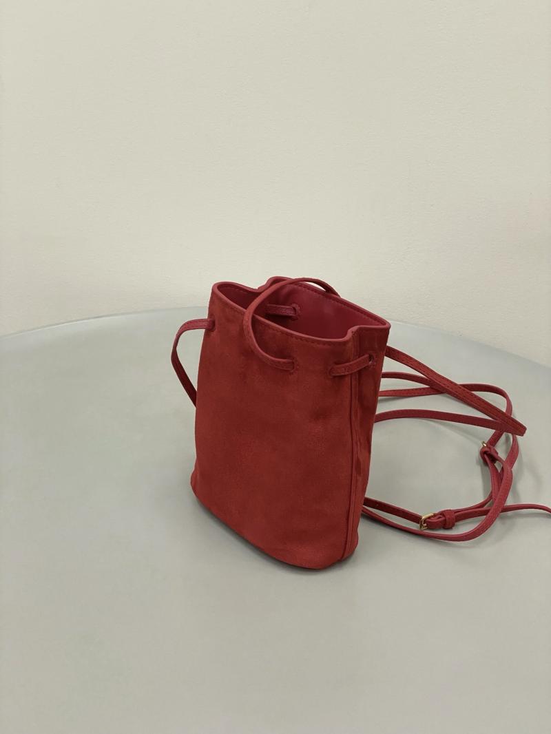 Miu Miu Suede pouch Red 5NF460