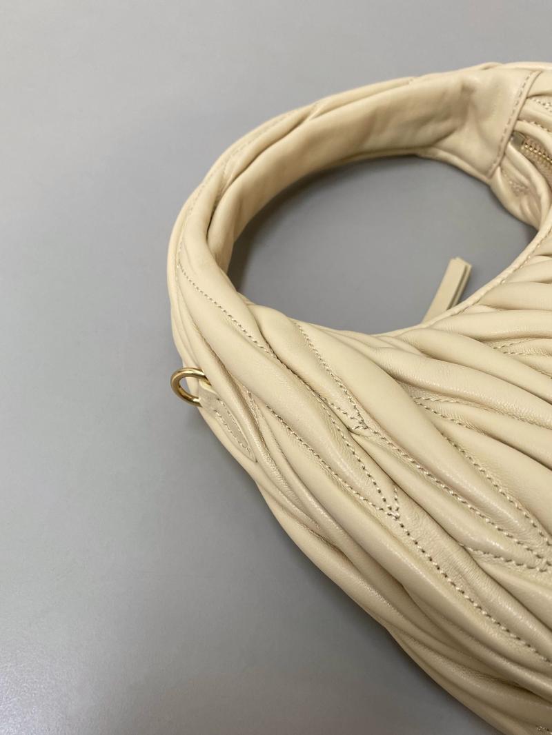 Miu Miu Wander Hobo Bag Beige 5BC125