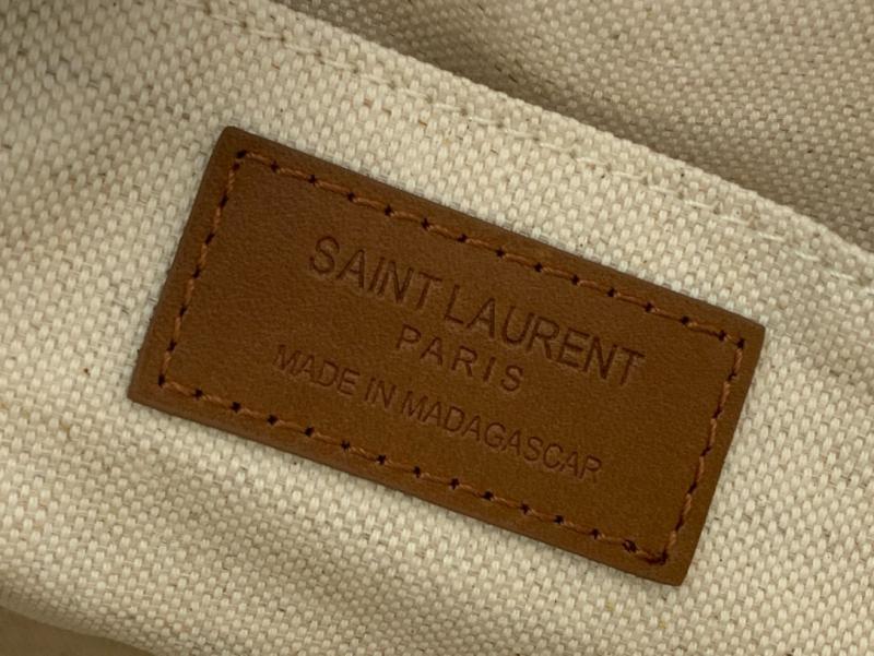 Saint Laurent Raffia Jamie Shopping Bag 838876