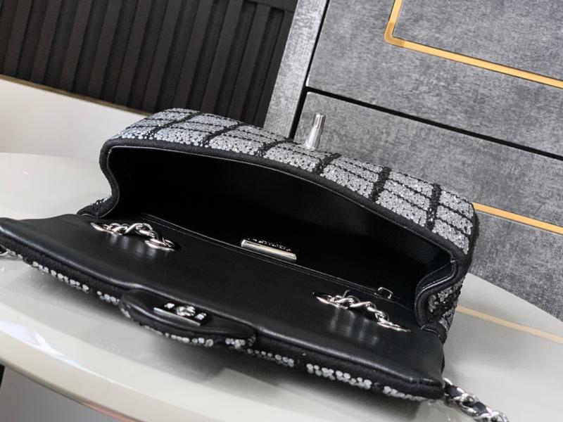 Small Chanel Flap Bag with Rhinestones Pink AS6027