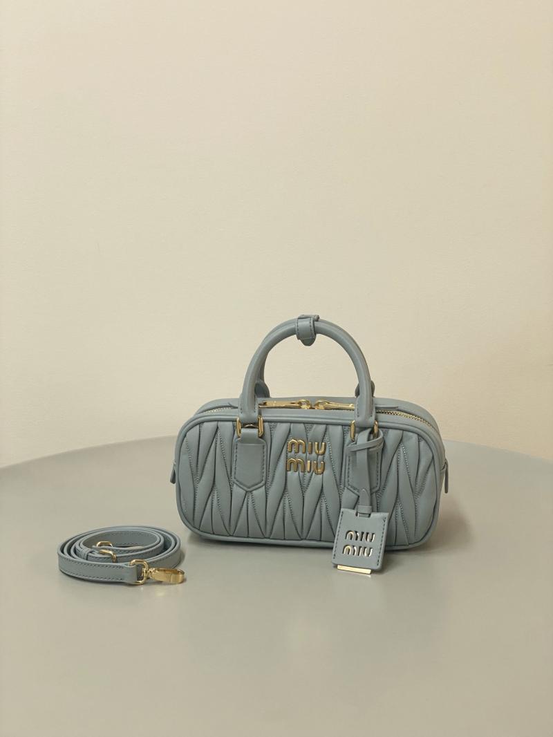 Small Miu Miu Arcadie Bag Powder Blue 5BB142