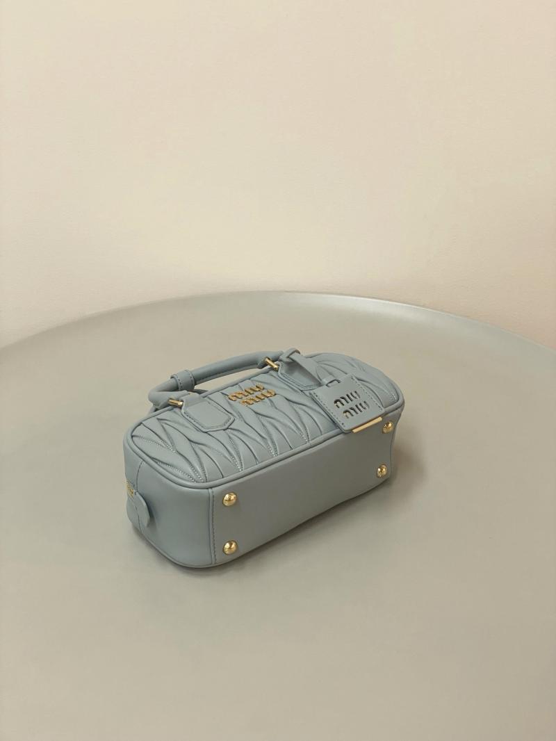 Small Miu Miu Arcadie Bag Powder Blue 5BB142