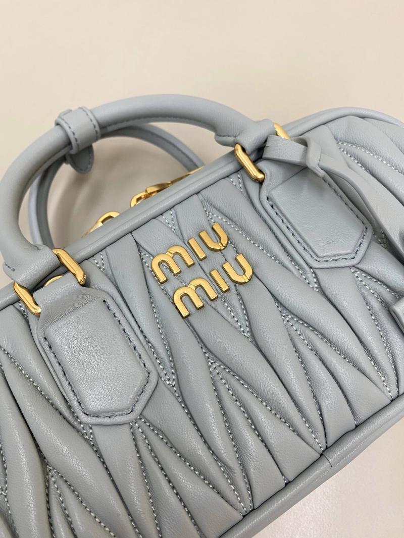 Small Miu Miu Arcadie Bag Powder Blue 5BB142