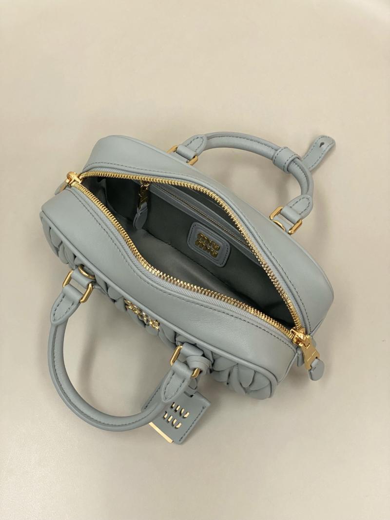 Small Miu Miu Arcadie Bag Powder Blue 5BB142