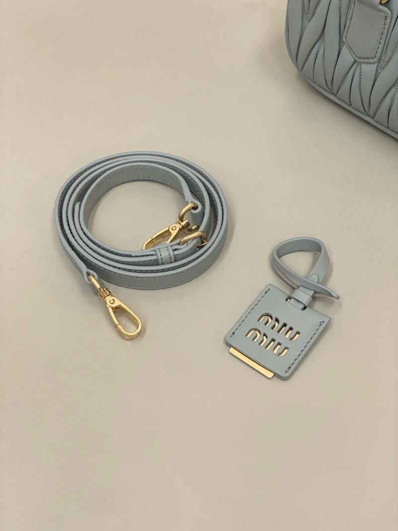 Small Miu Miu Arcadie Bag Powder Blue 5BB142