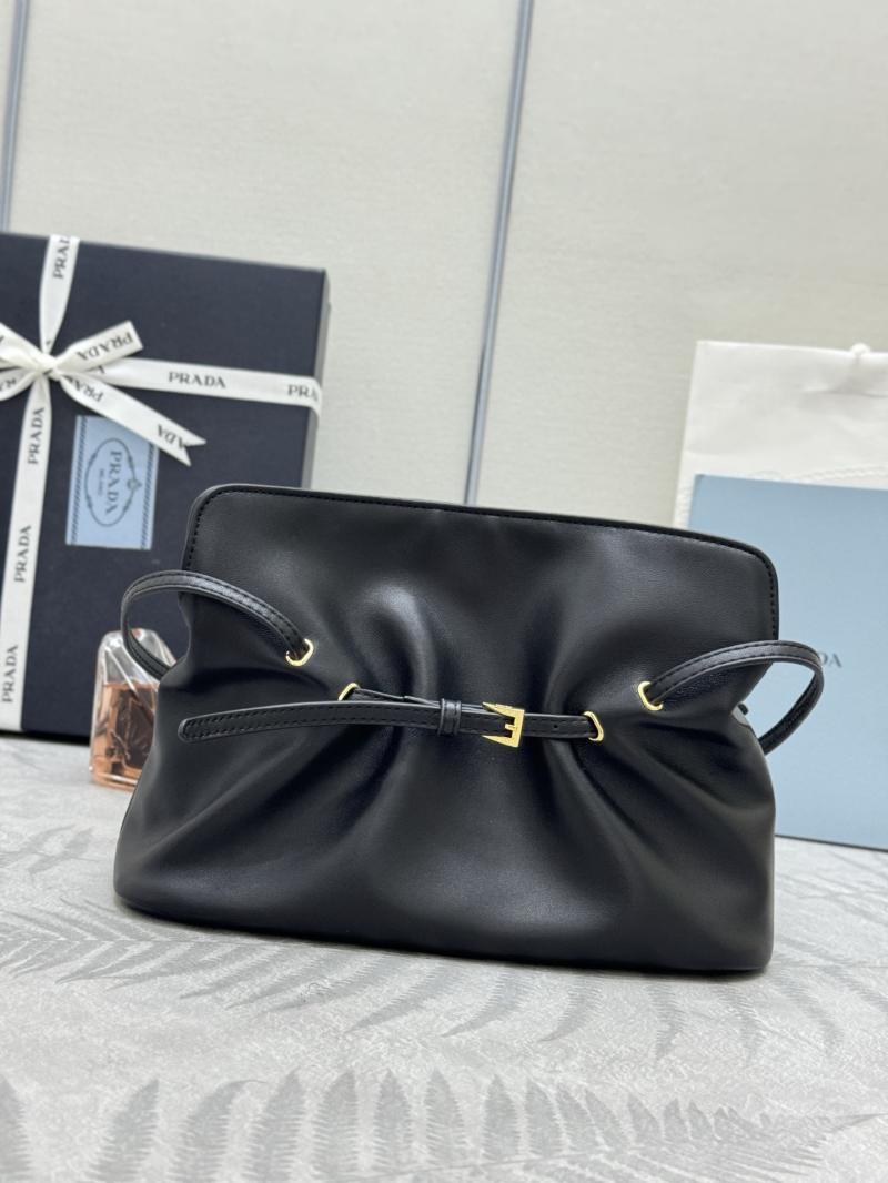 Small Prada Dada Nappa Leather Bag Black 1BG586