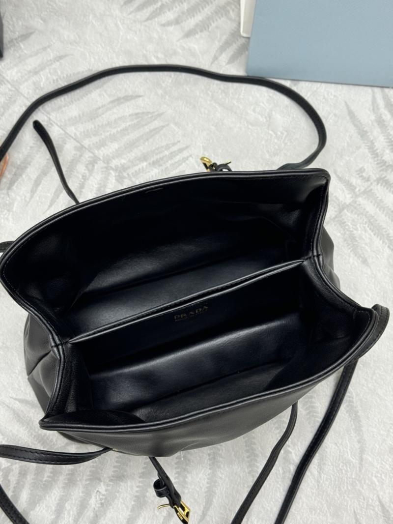 Small Prada Dada Nappa Leather Bag Black 1BG586