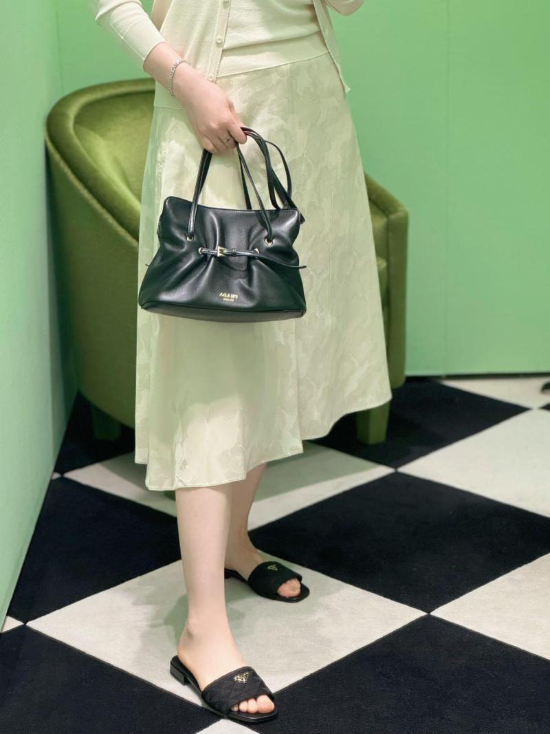 Small Prada Dada Nappa Leather Bag Black 1BG586