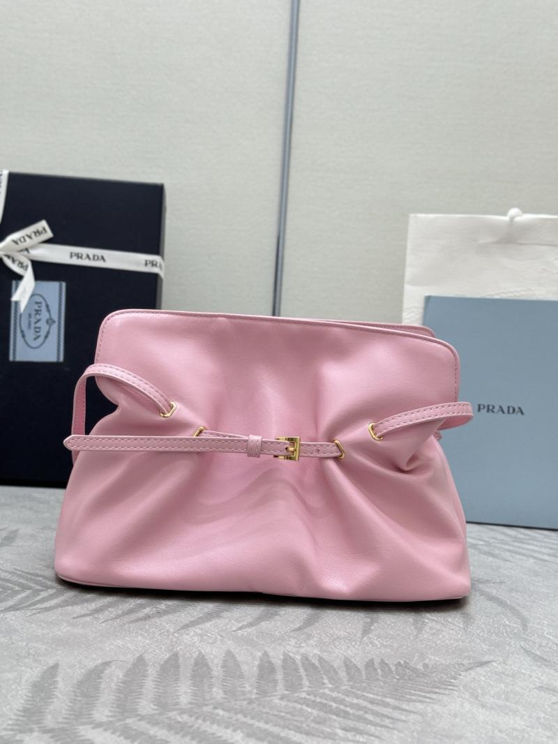 Small Prada Dada Nappa Leather Bag Light Pink 1BG586