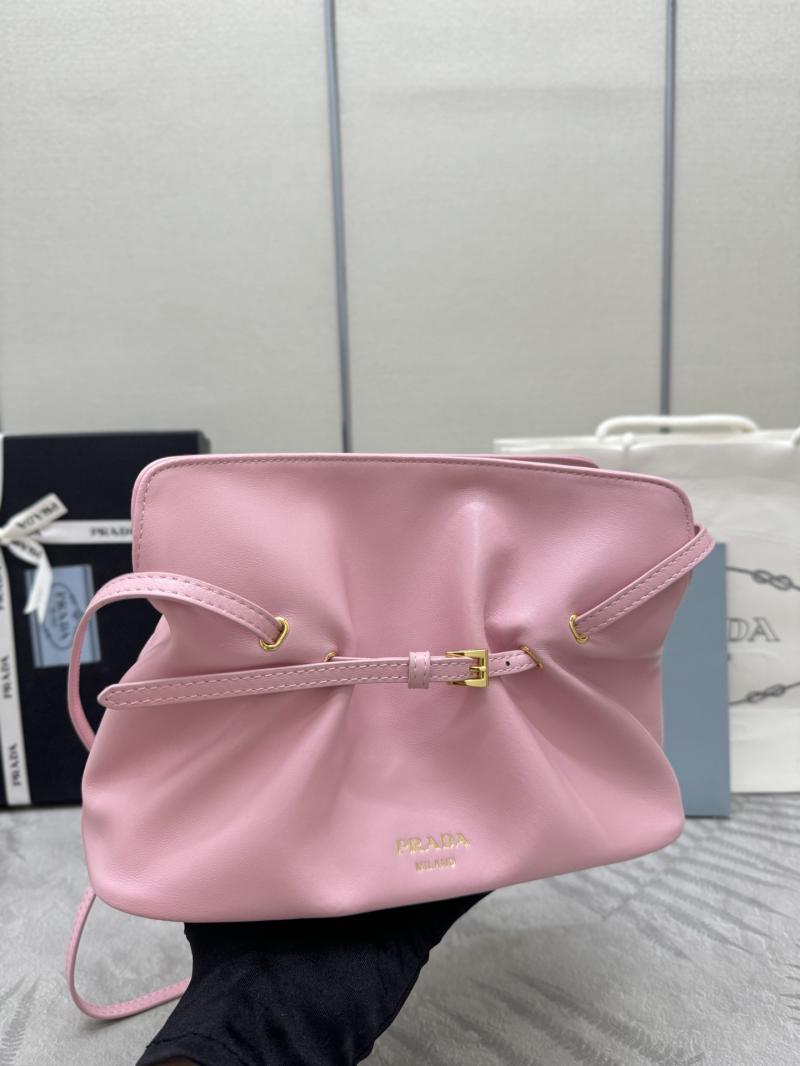 Small Prada Dada Nappa Leather Bag Light Pink 1BG586