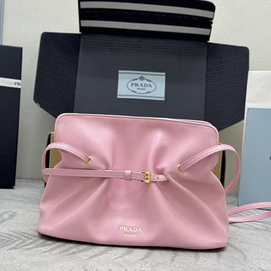 Small Prada Dada Nappa Leather Bag Light Pink 1BG586