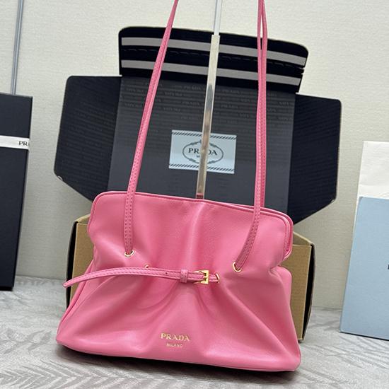Small Prada Dada Nappa Leather Bag Pink 1BG586