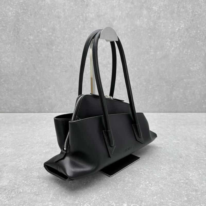The Attico small La Passeggiata Tote bag Black T7744