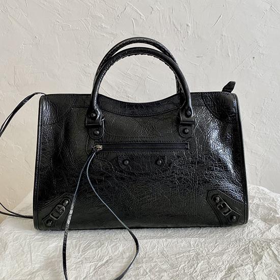 Balenciaga Le City Medium Bag Black 797786