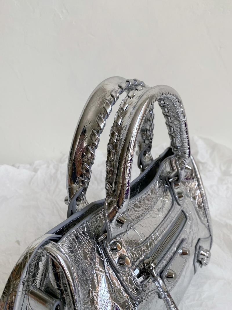 Balenciaga Le City Mini Bag Silver 806395