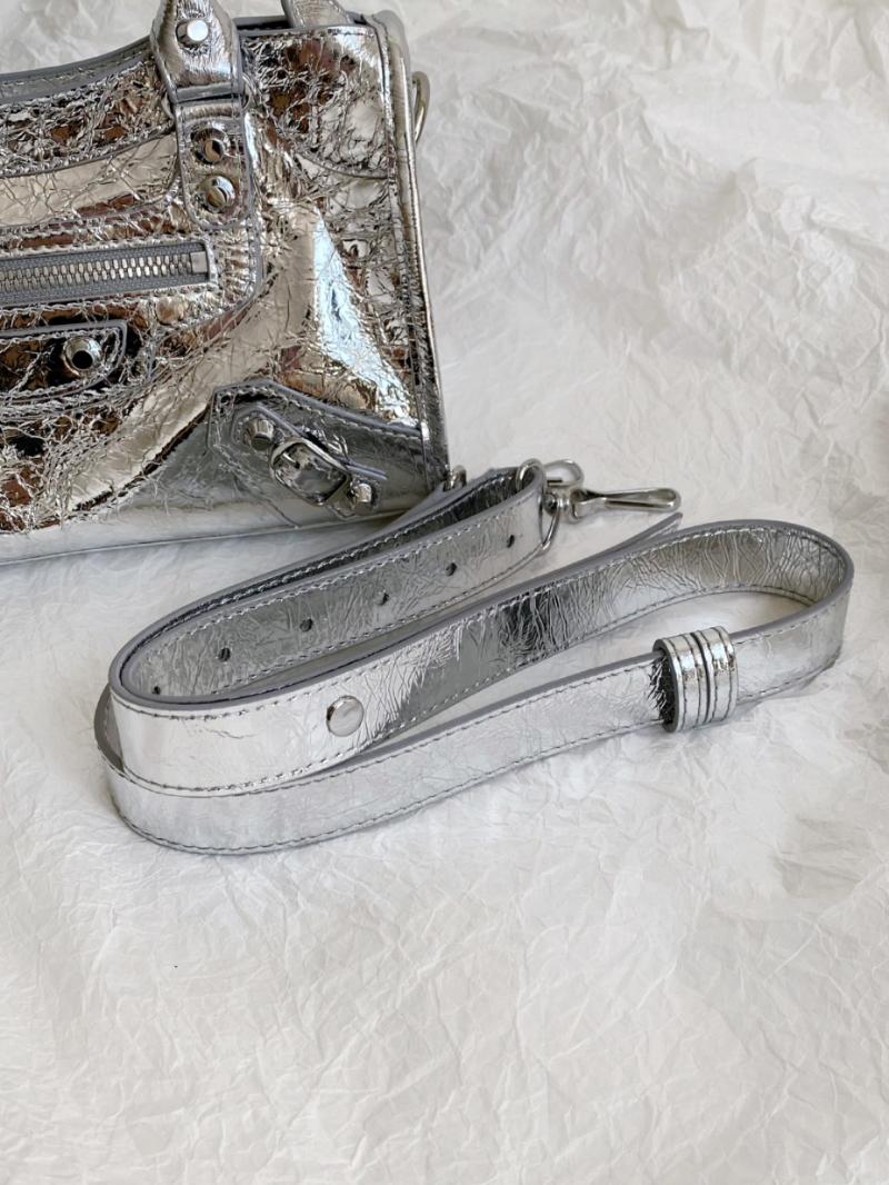 Balenciaga Le City Mini Bag Silver 806395