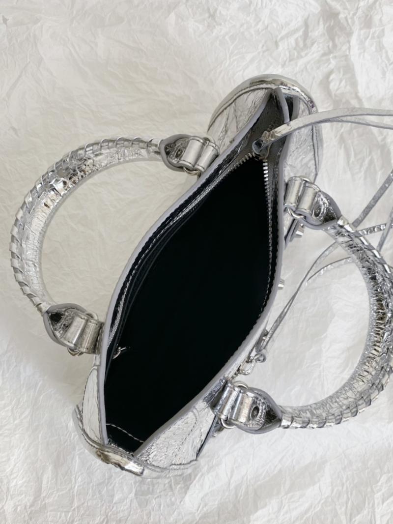 Balenciaga Le City Mini Bag Silver 806395