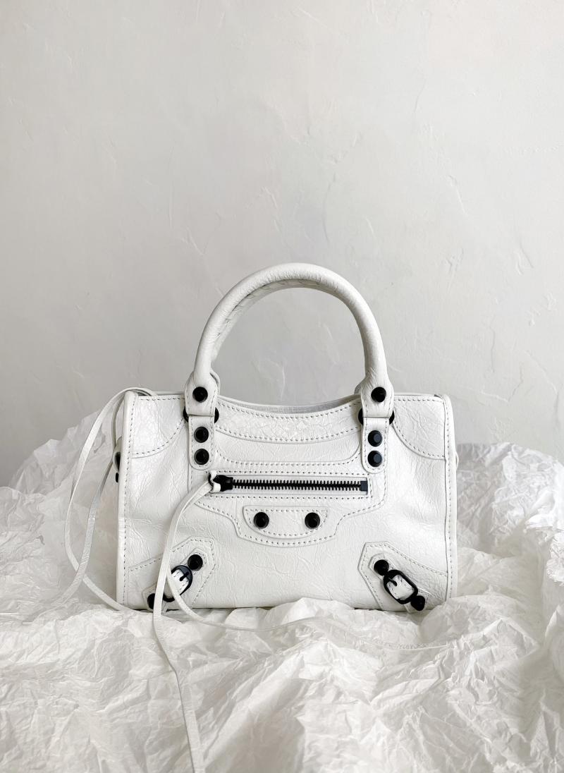 Balenciaga Le City Mini Bag White 806395
