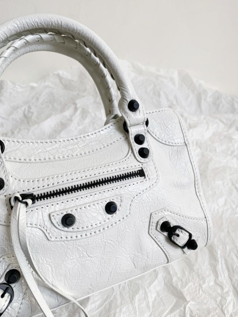 Balenciaga Le City Mini Bag White 806395