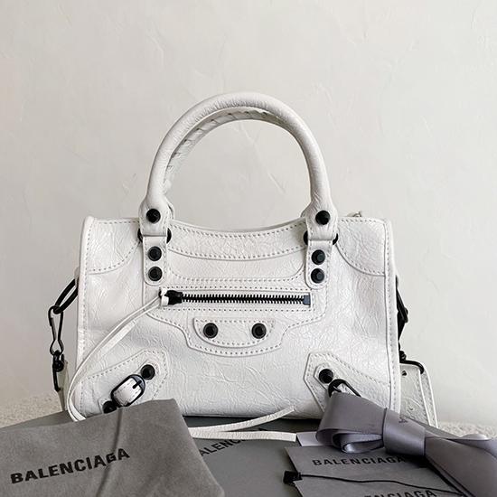 Balenciaga Le City Mini Bag White 806395