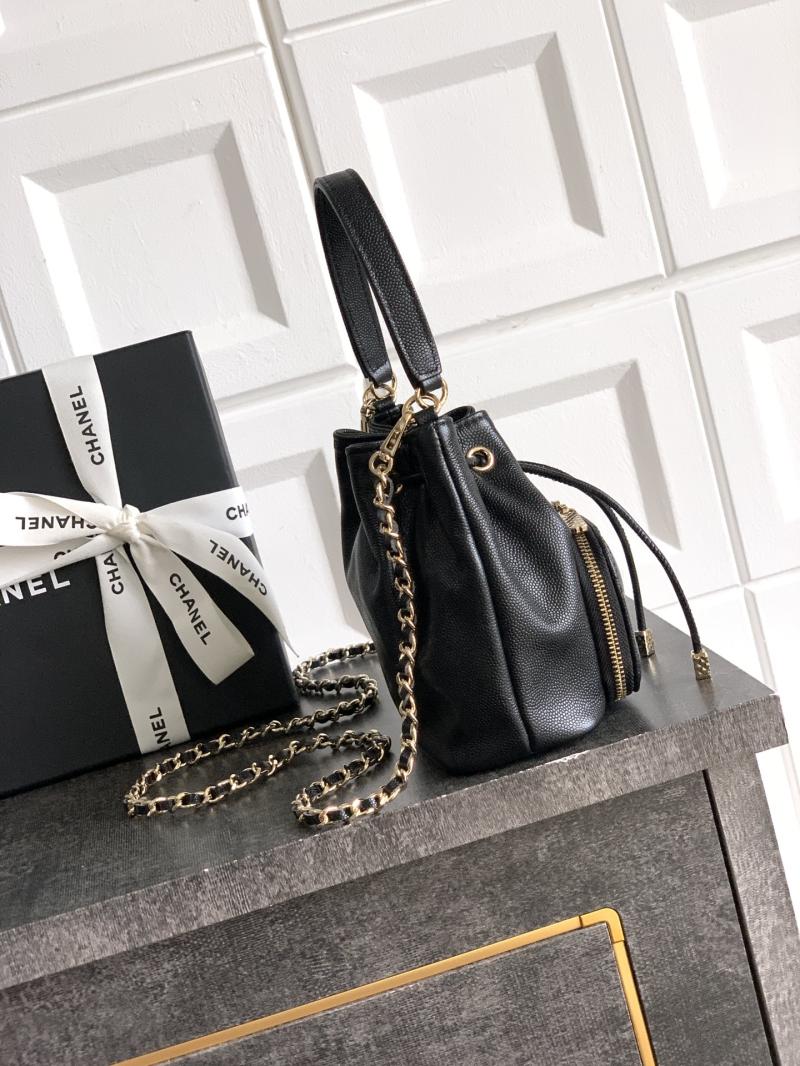 Chane Mini Bucket Bag Black AP0809