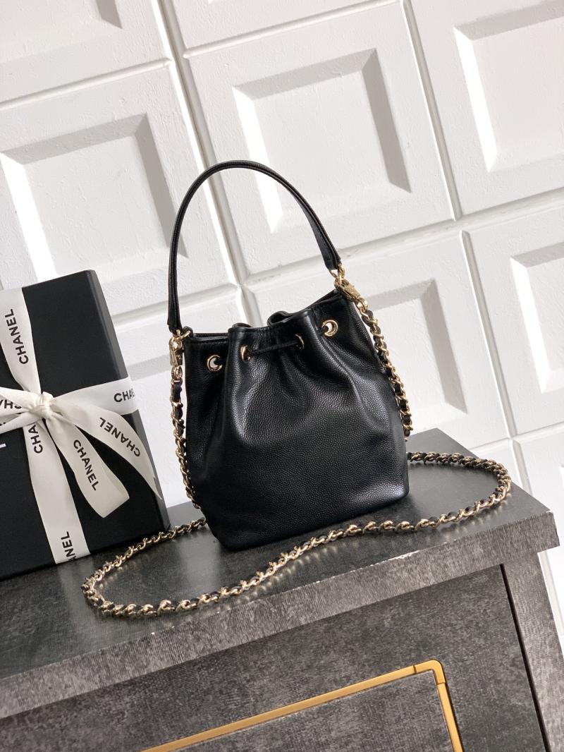 Chane Mini Bucket Bag Black AP0809