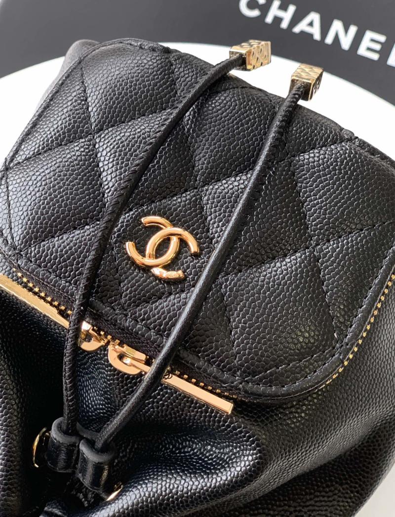 Chane Mini Bucket Bag Black AP0809
