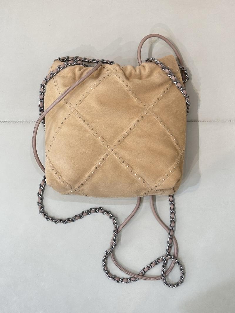 Chanel 22 Mini Handbag Beige AS3980