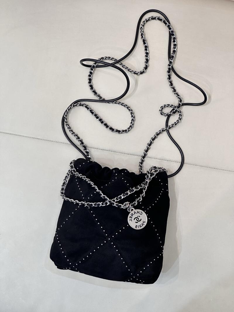 Chanel 22 Mini Handbag Black AS3980