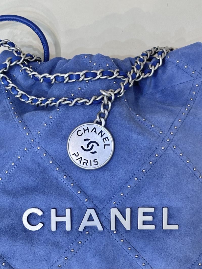 Chanel 22 Mini Handbag Blue AS3980