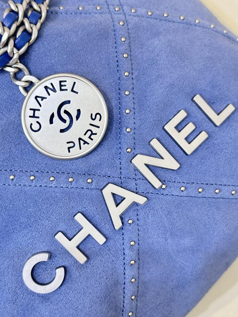 Chanel 22 Mini Handbag Blue AS3980