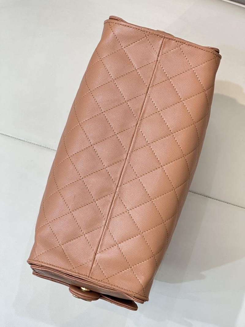 Chanel 25 Medium Handbag Camel AS5311