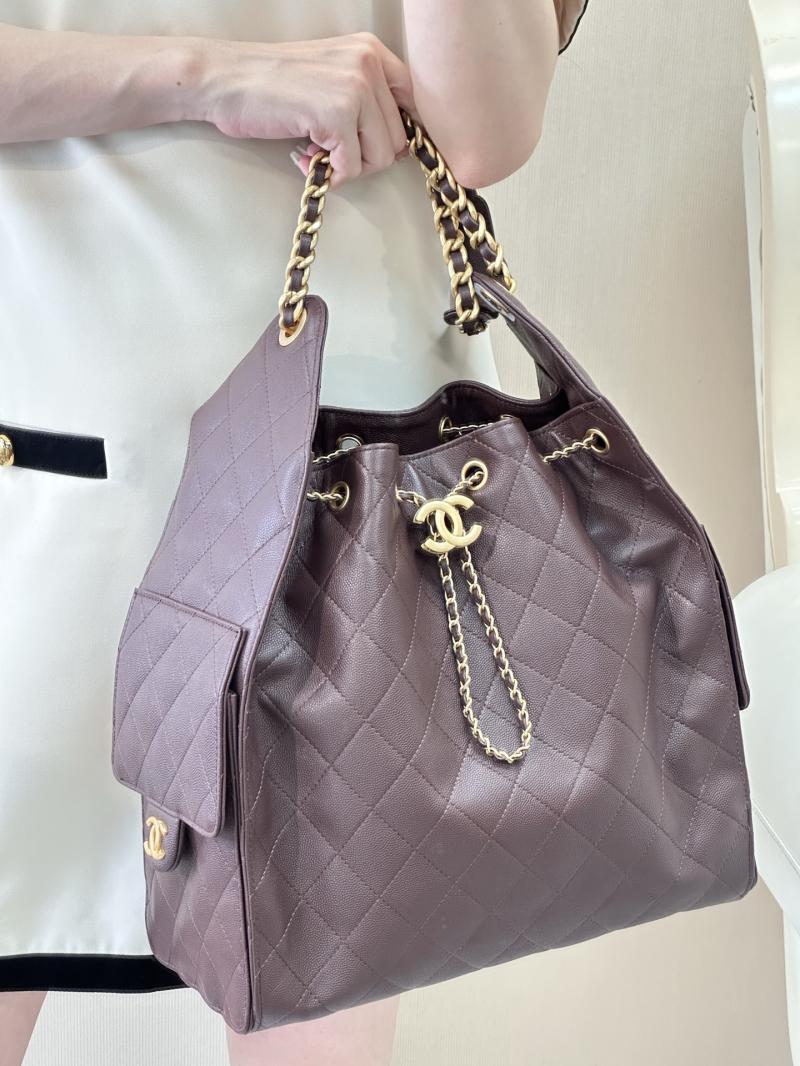 Chanel 25 Medium Handbag Coffee AS5311