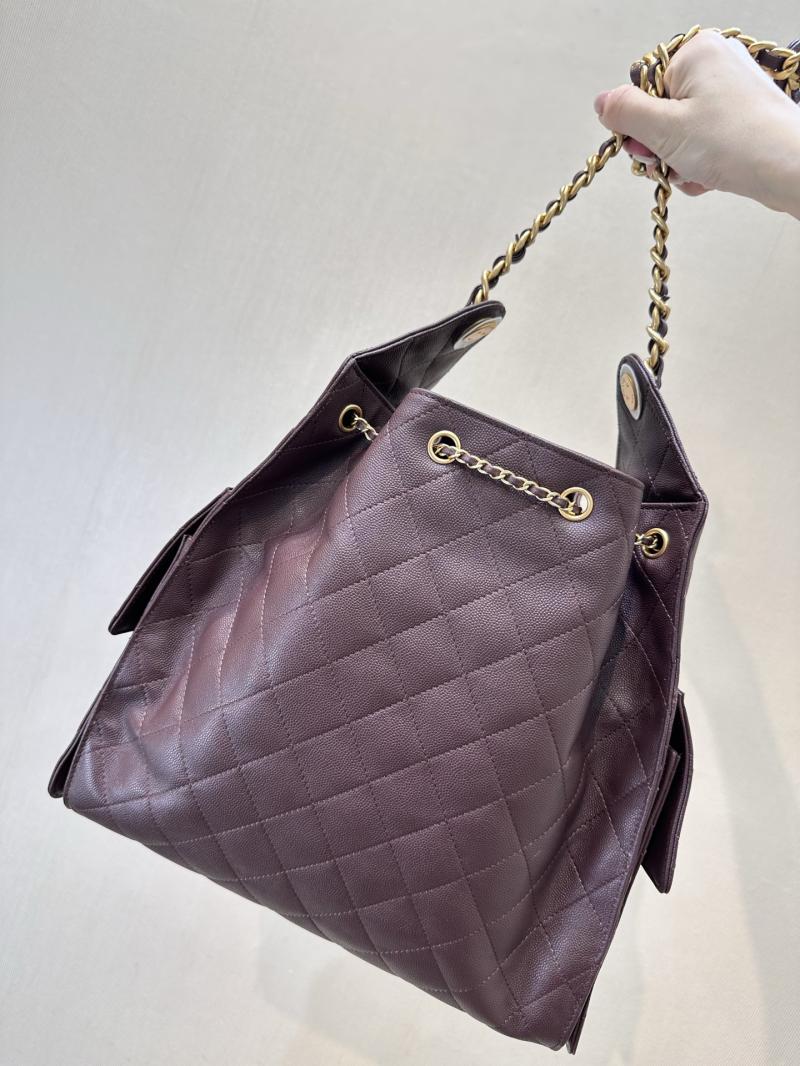 Chanel 25 Medium Handbag Coffee AS5311