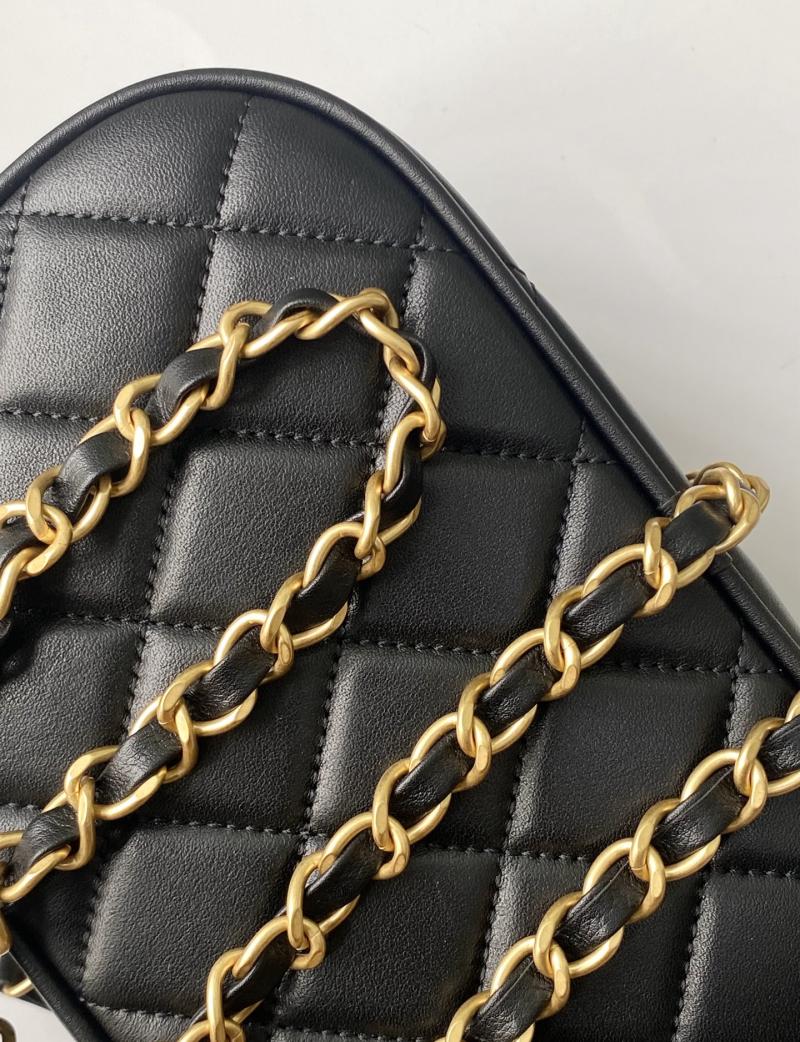 Chanel Mini Bowling Bag Black AS5572