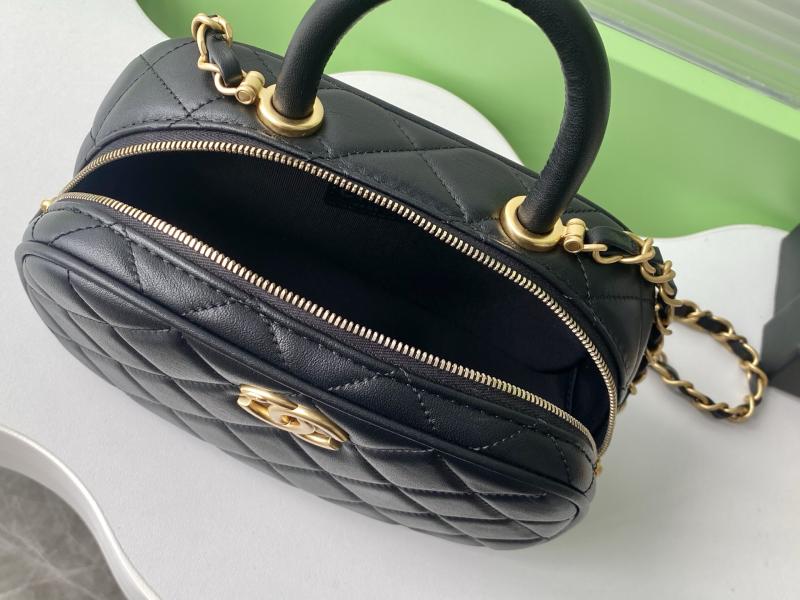 Chanel Mini Bowling Bag Black AS5572