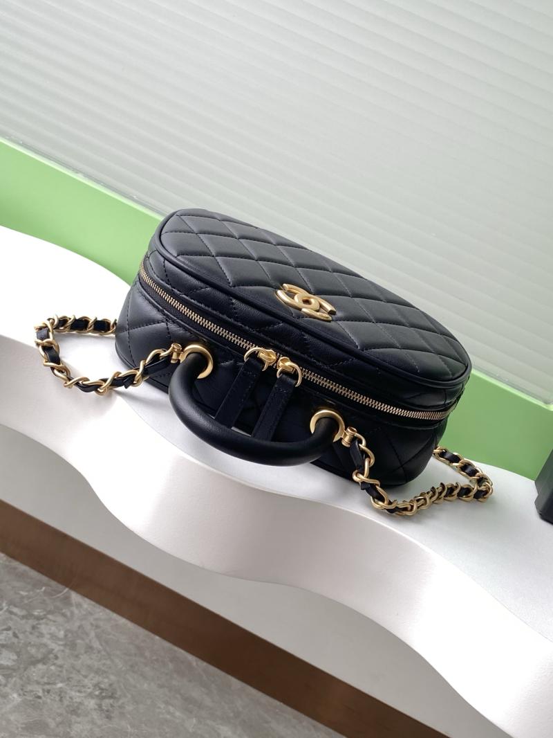 Chanel Mini Bowling Bag Black AS5572